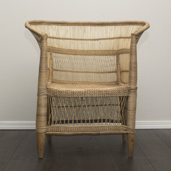 Set of 2 Woven Malawi Chairs - Natural or mix & match