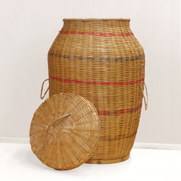 Large Vase Motif Basket