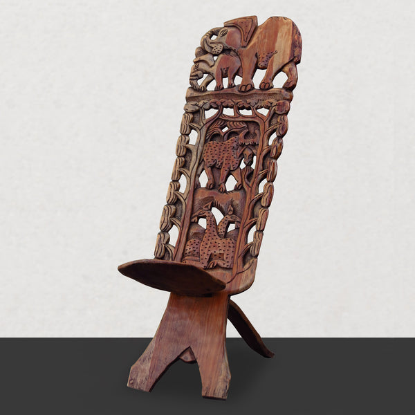 Chief's Chair - "Acacian Elephant King"