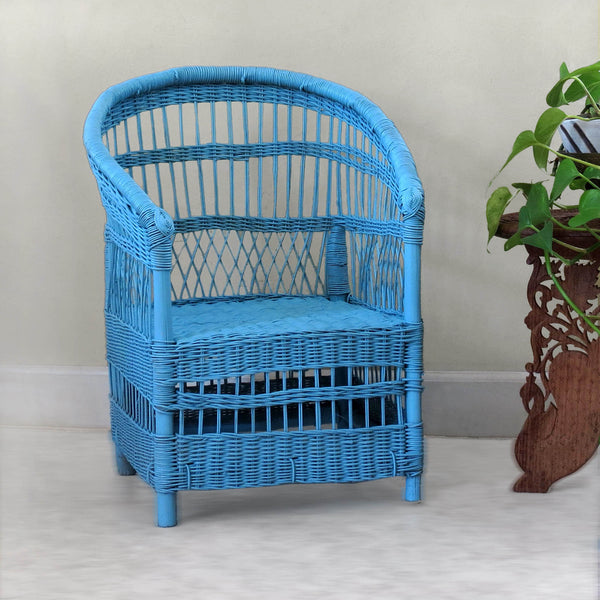 Set of 4 Kid's Woven Malawi Chair - Light Blue or mix & match