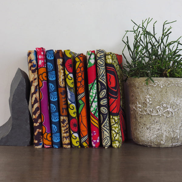 fabric covered notebooks