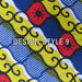 Malawi fabric notebook design style 9